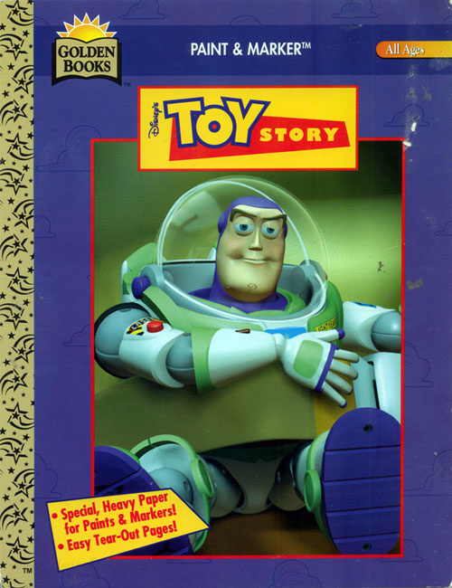 Toy Story Paint 'n' Marker Book
