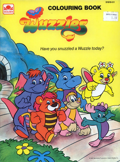 Wuzzles Colouring Book