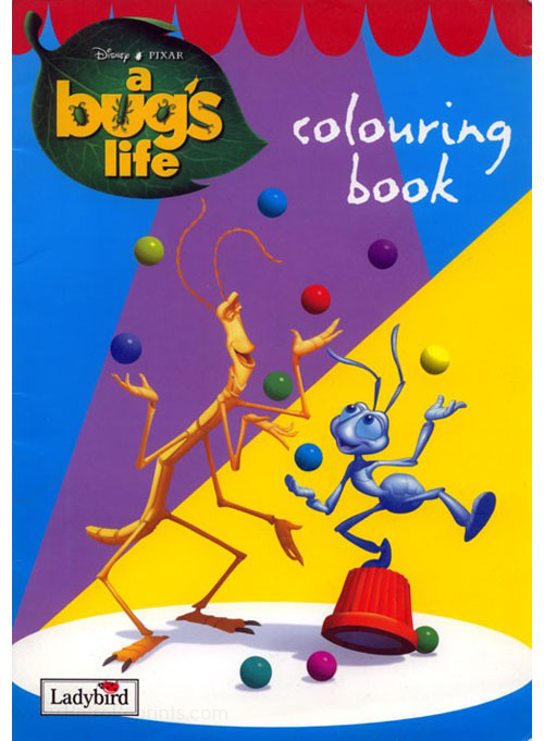 A Bug's Life Coloring Book