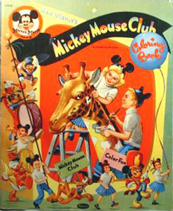 Mickey Mouse Club Coloring Book