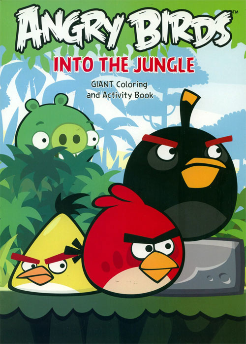 Giant Coloring and Activity Books:Giant Coloring Book: Angry Birds