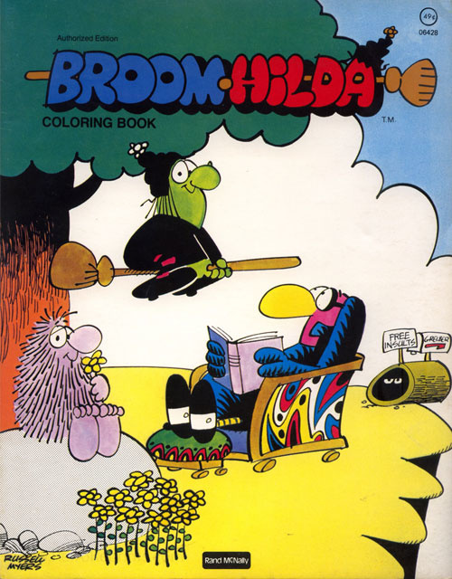 Broom-Hilda Coloring Book