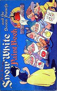 Snow White & the Seven Dwarfs Paint Book