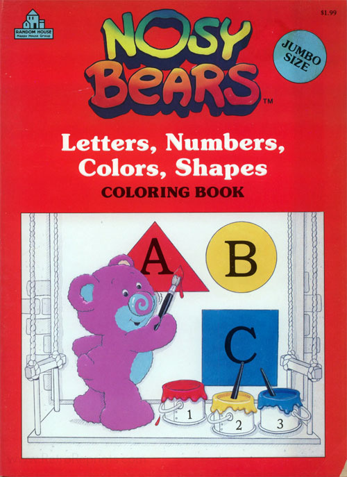 Nosy Bears Letters, Numbers, Colors, Shapes