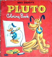 Pluto Coloring Book