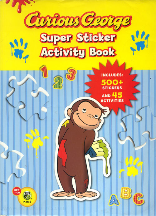 Curious George Sticker Activity Book