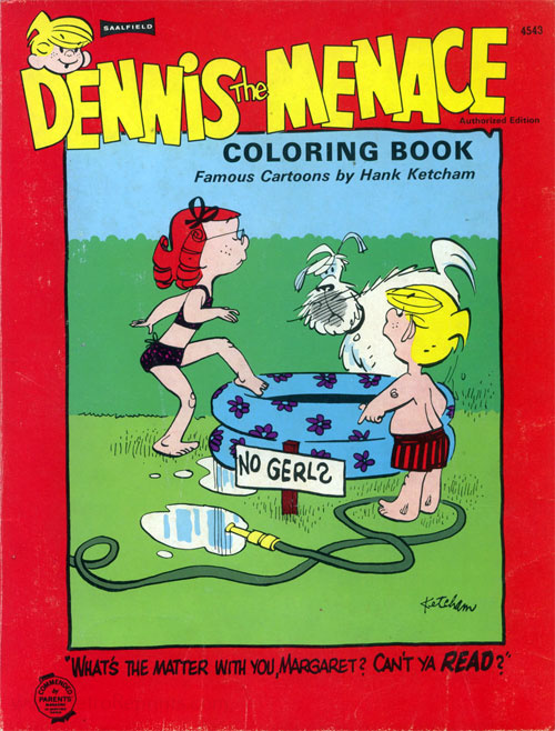 Dennis the Menace Coloring Book