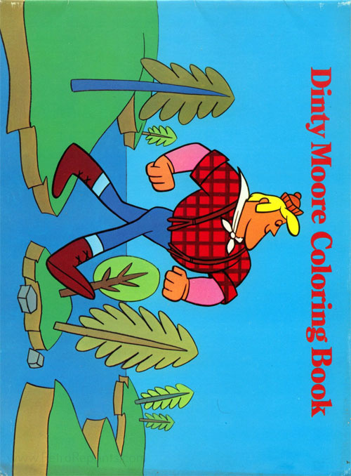 Commercial Characters Dinty Moore Coloring Book