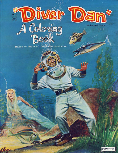 Diver Dan Coloring Book