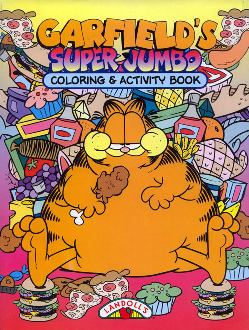 Garfield’s Super Jumbo Coloring & Activity Book