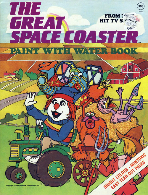 Great Space Coaster, The Paint with Water