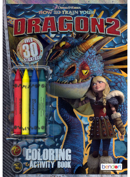 How to Train Your Dragon 2 Coloring and Activity Book
