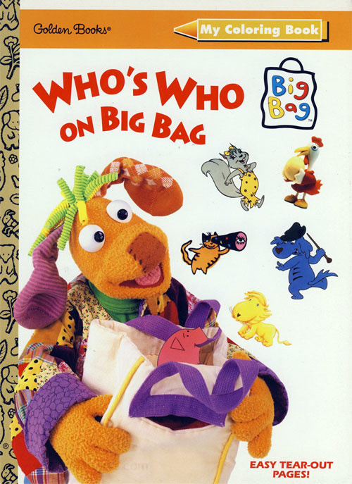 Big Bag Who's Who | Coloring Books at Retro Reprints - The world's largest  coloring book archive!