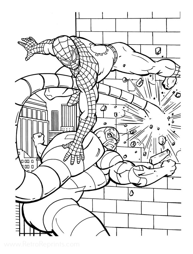 Spider-Man: The Animated Series Coloring Pages | Coloring Books at ...