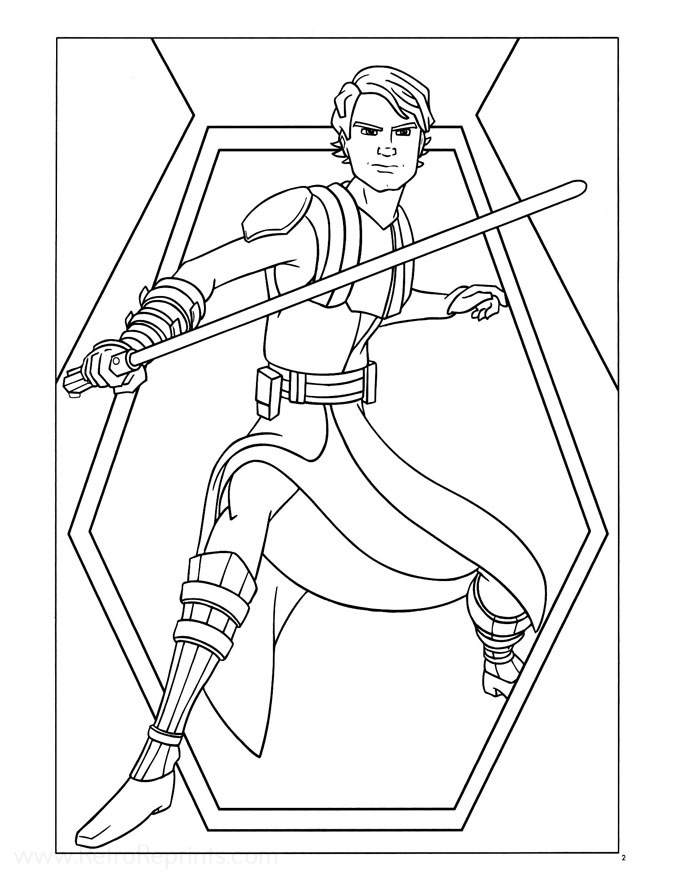 Star Wars: The Clone Wars (2008) Coloring Pages | Coloring Books at ...