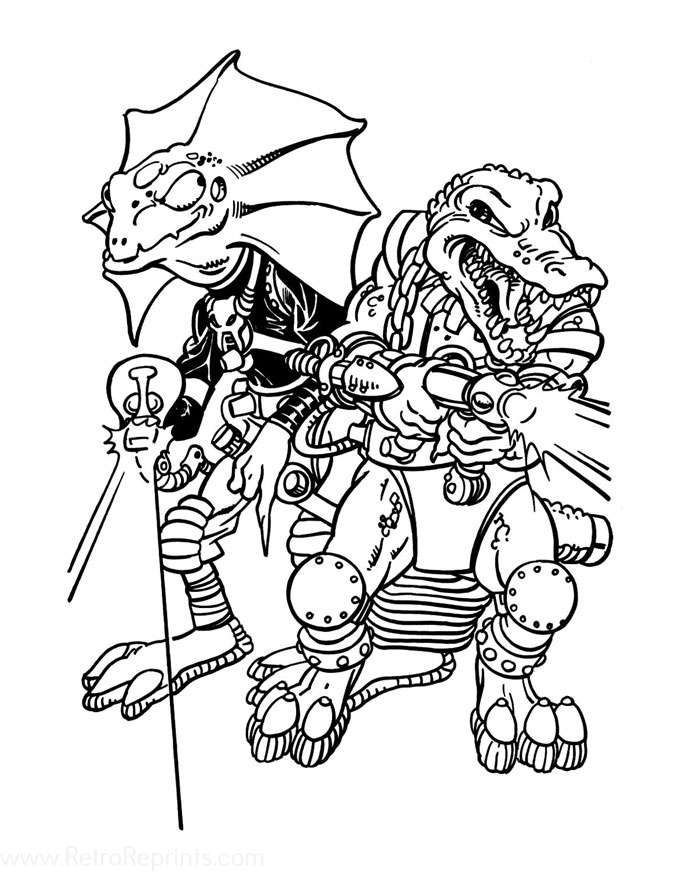 Bucky O'Hare and the Toad Wars Coloring Pages | Coloring Books at Retro ...