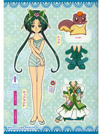 Yes! PreCure 5 GoGo! (Paper Dolls; 2008) Seika : Retro Reprints