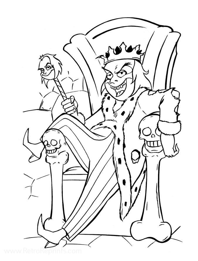 Beetlejuice Coloring Pages | Coloring Books at Retro Reprints - The