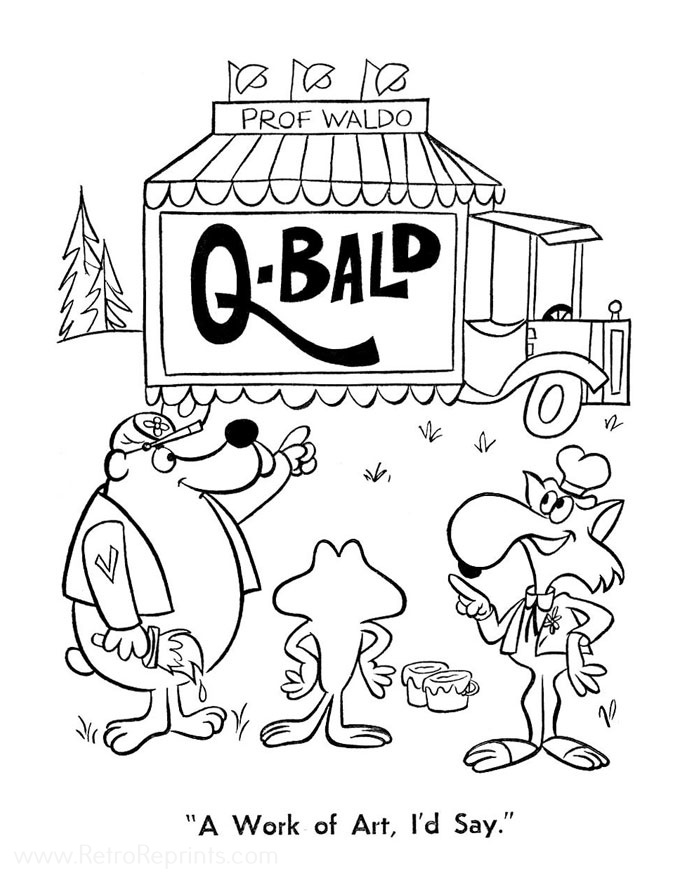 Hoppity Hooper Coloring Pages Coloring Books at Retro Reprints The