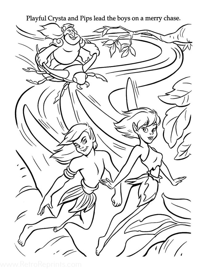 ferngully the last rainforest coloring page in pdf