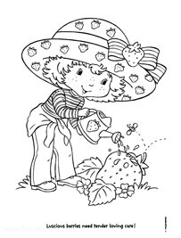 Strawberry Shortcake (3rd Gen) Going Where the Fun is!  Coloring Books at  Retro Reprints - The world's largest coloring book archive!