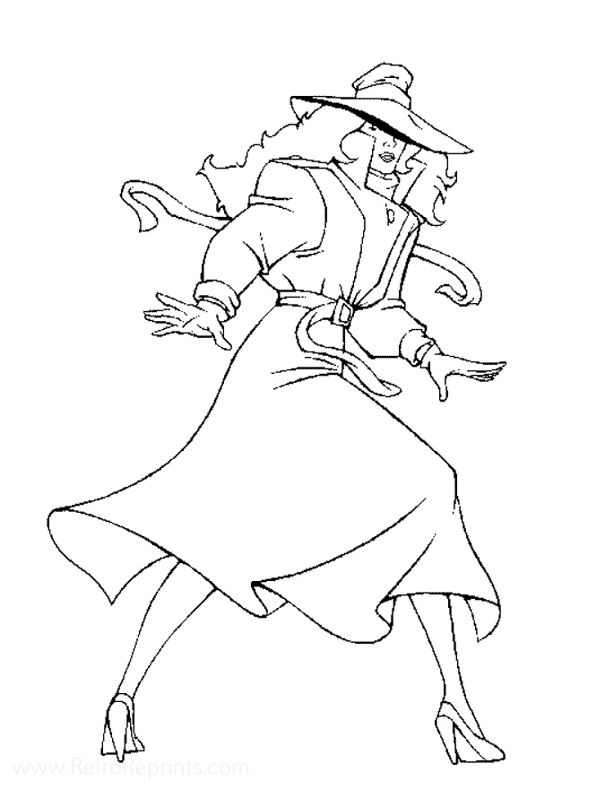 Carmen Sandiego Coloring Pages Sketch Coloring Page - vrogue.co