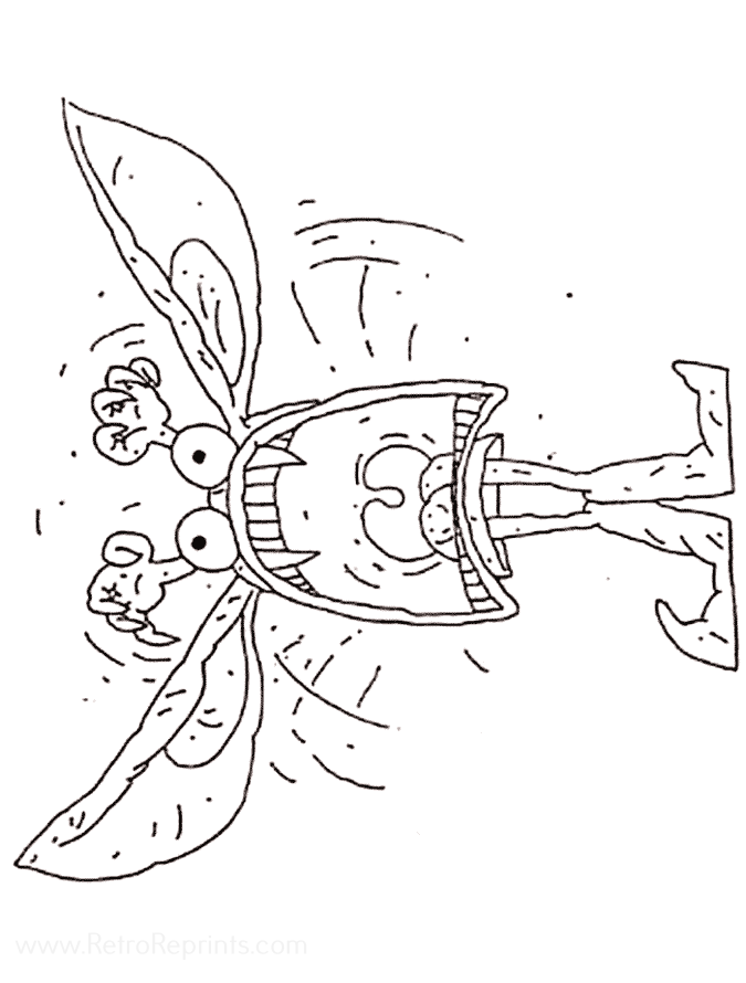 Ahh Real Monsters Pages Coloring Pages