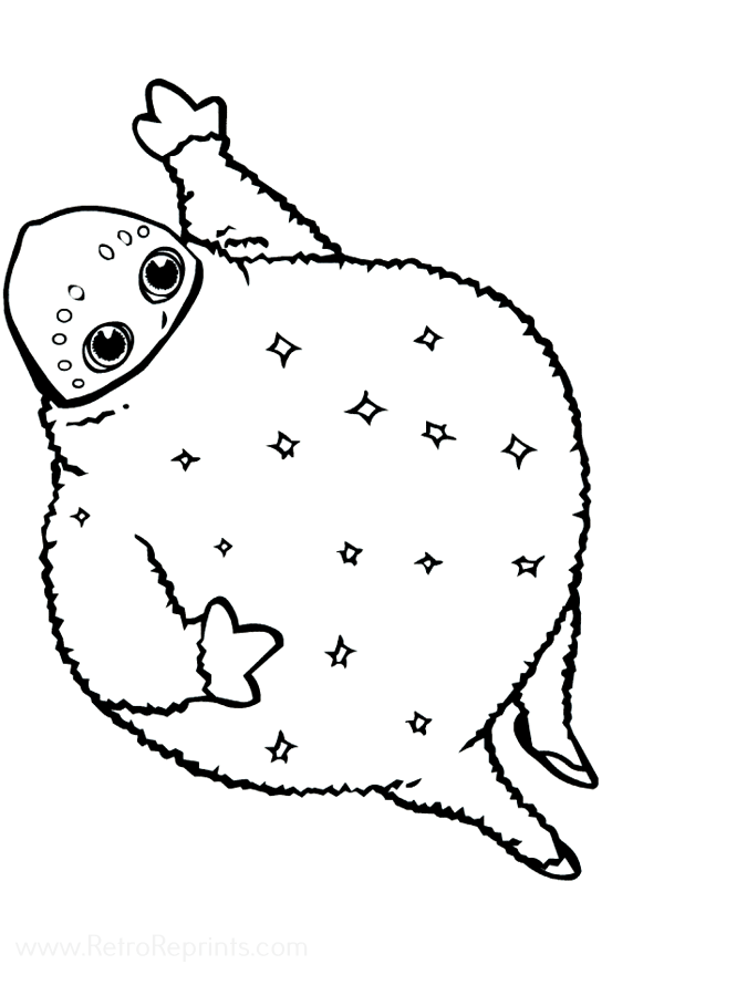 mr man coloring page in black and white boohbah