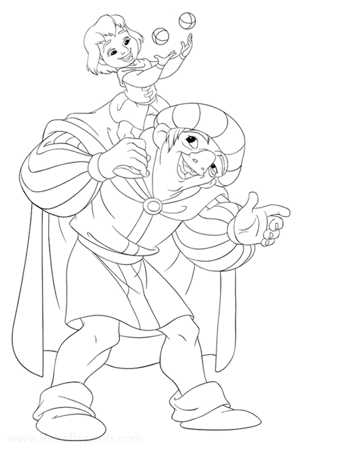 Hunchback of Notre Dame II, The Coloring Pages | Coloring Books at ...