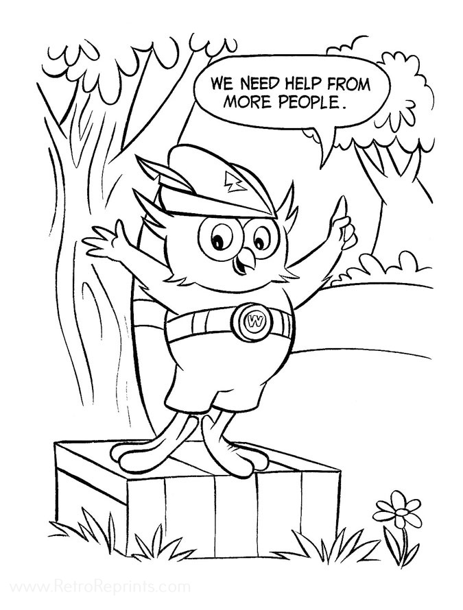 Commercial Characters Coloring Pages | Coloring Books at Retro Reprints ...