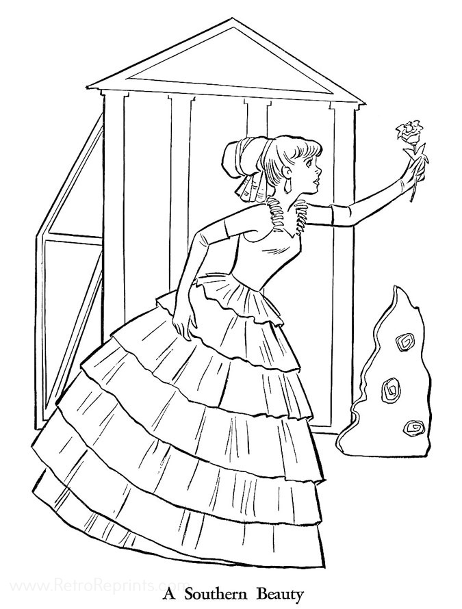 Barbie Coloring Pages | Coloring Books at Retro Reprints - The world's ...