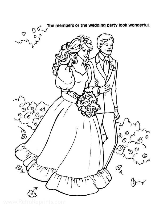 Barbie Coloring Pages | Coloring Books at Retro Reprints - The world's ...