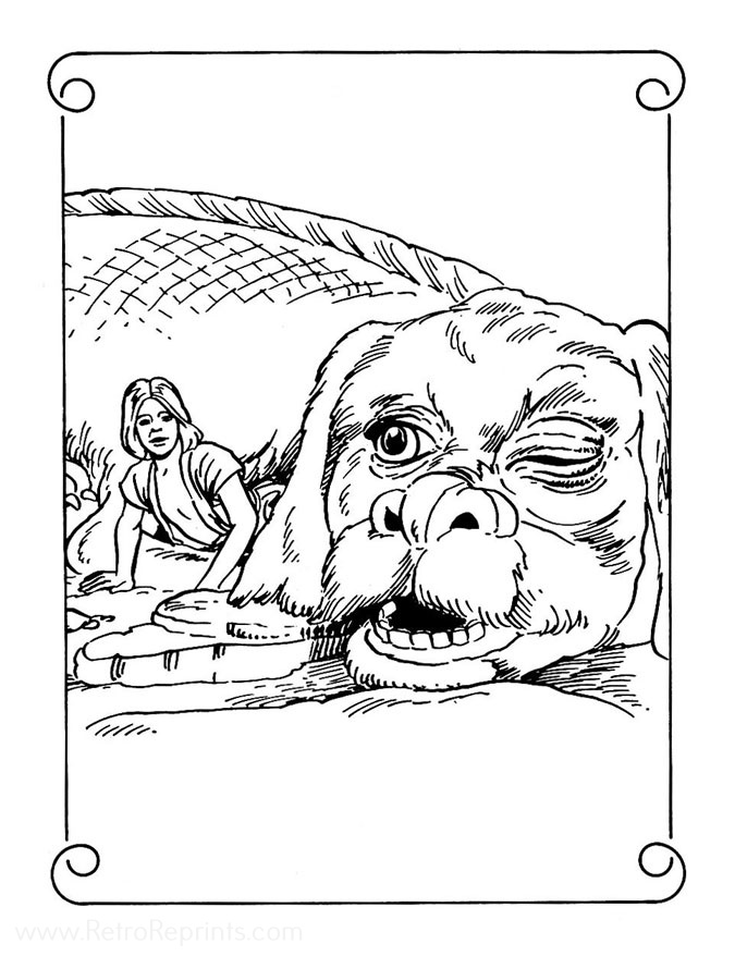 NeverEnding Story, The Coloring Pages | Coloring Books at Retro