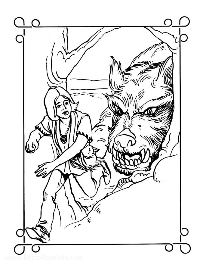 NeverEnding Story, The Coloring Pages | Coloring Books at Retro