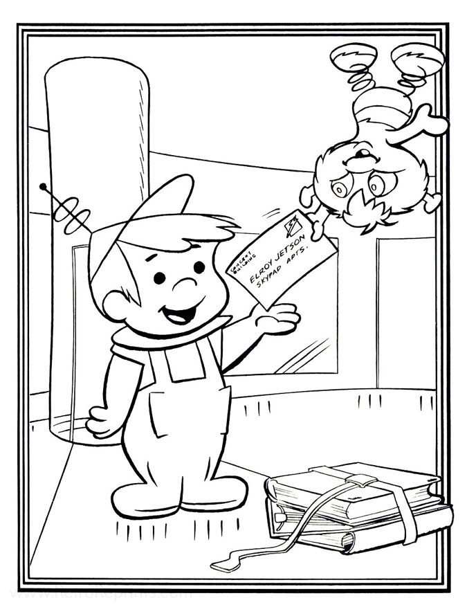 Jetsons, The Coloring Pages | Coloring Books at Retro Reprints - The ...