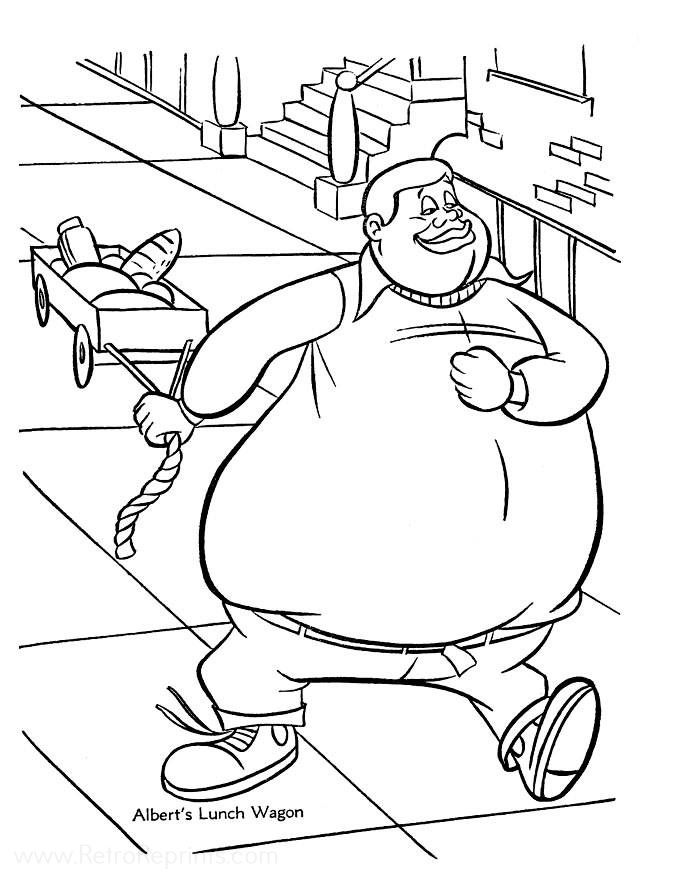 Fat Albert And The Cosby Kids Coloring Pages Coloring Books