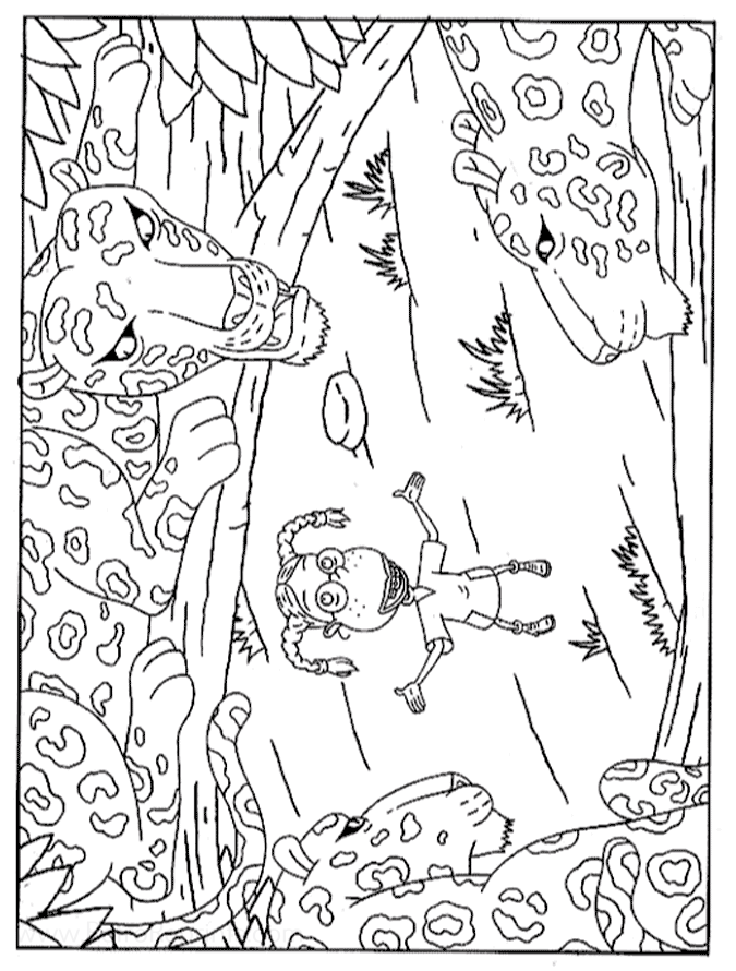 cordingley coloring pages printable the wild thornberrys movie