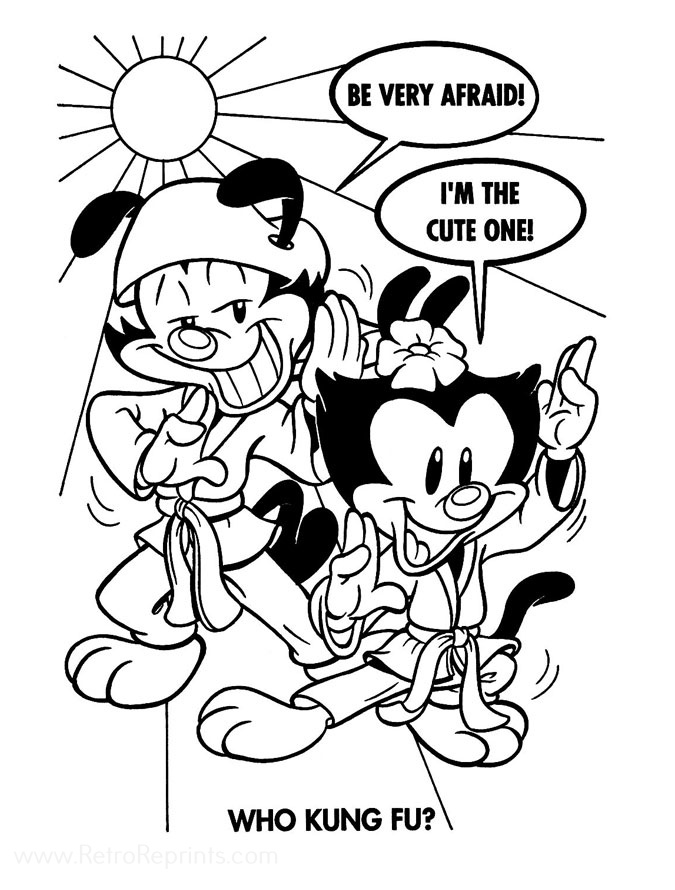 Animaniacs Coloring Book Coloring Pages