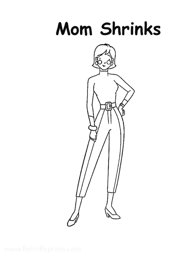 printable coloring pages mr doorman george shrinks