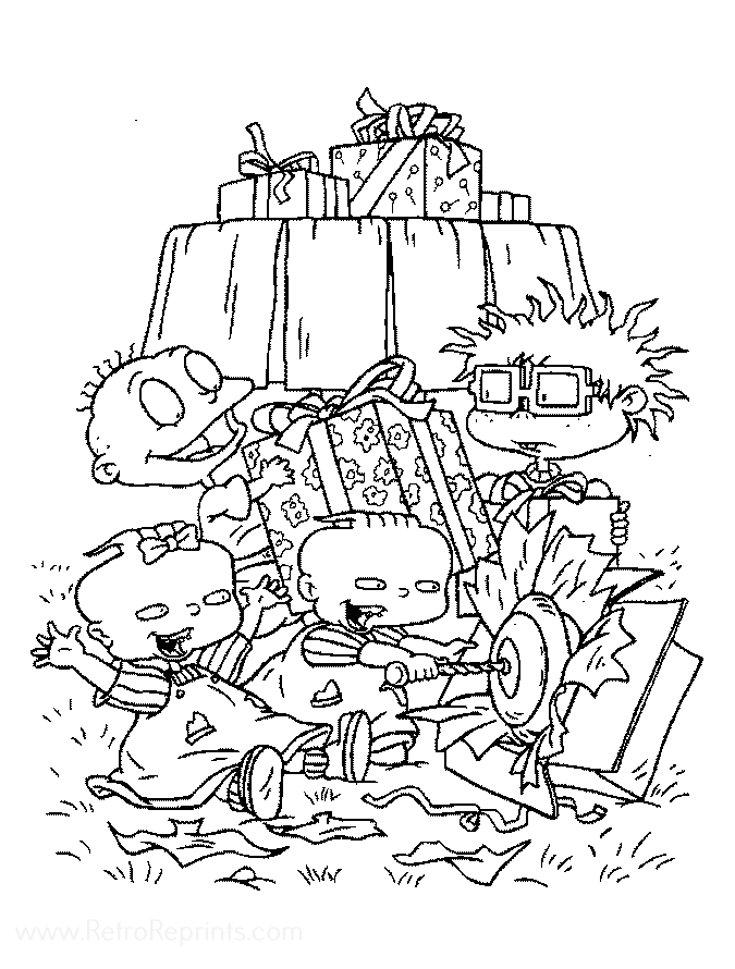 jean claude coloring pages for kids the rugrats movie