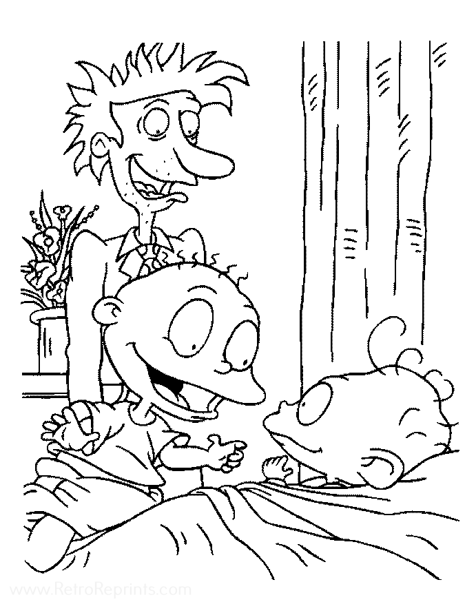 jean claude coloring pages printables the rugrats movie