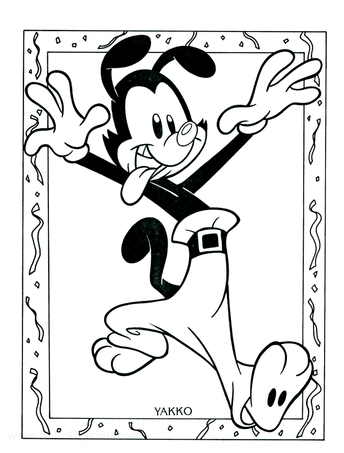 Animaniacs Coloring Pages | Coloring Books at Retro Reprints - The ...