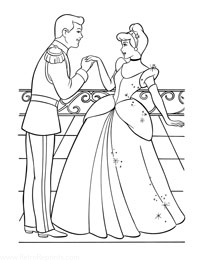 Cinderella, Disney's Coloring Book