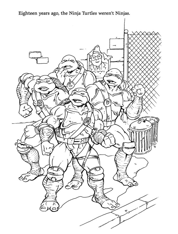 MAY162065 - TEENAGE MUTANT NINJA TURTLES ADULT COLORING BOOK - Previews  World