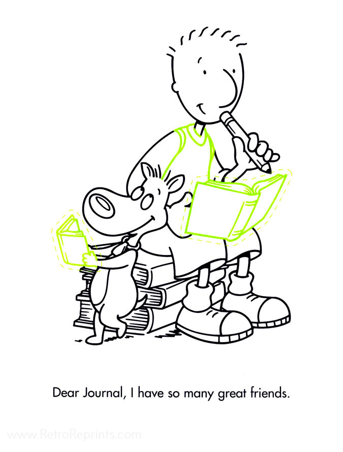 Doug From Up Coloring Page Coloring Pages