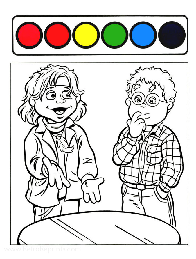 the puzzle place coloring pages pdfs