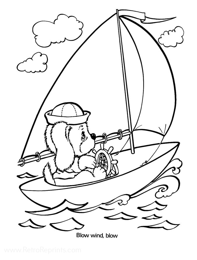 Critter Sitters Coloring Pages | Coloring Books at Retro Reprints - The ...