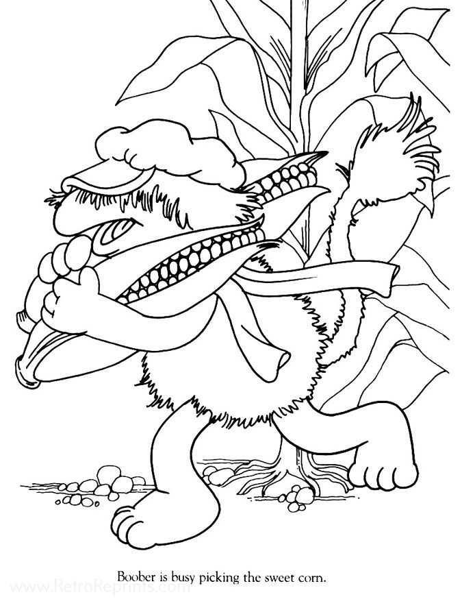 Fraggle Rock, Jim Henson's Coloring Pages | Coloring Books at Retro