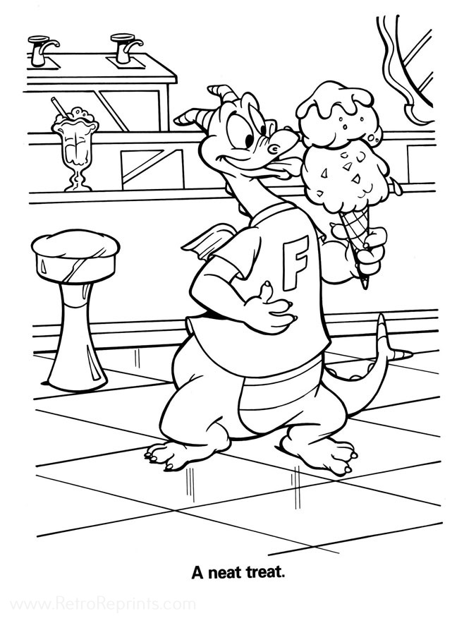 Disney Coloring Pages Coloring Books At Retro Reprints The World S Largest Coloring Book Archive