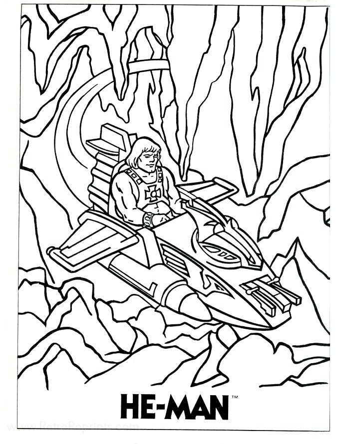 He Man And The Masters Of The Universe Coloring Pages - boringpop.com